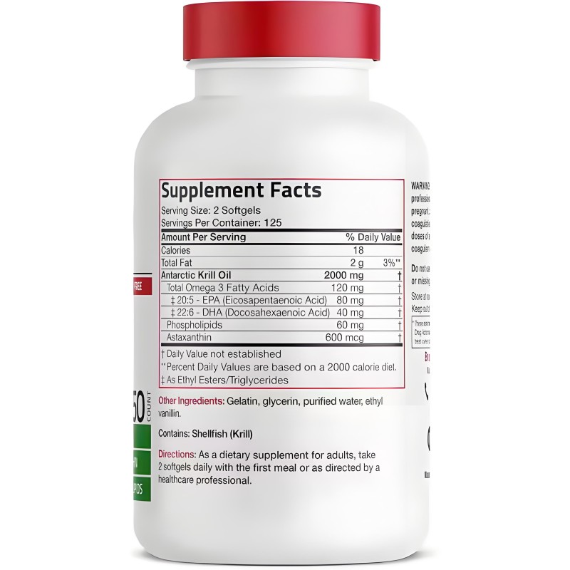 Krill Oil Softgels Manufacturer - OEM Private Label Antarctic EPA DHA