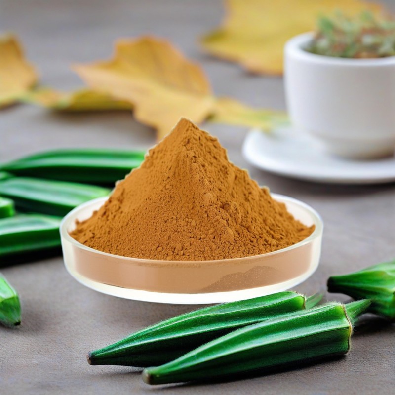 Okra Seed Extract Factory - Wholesale Price Food Grade Bulk Dry