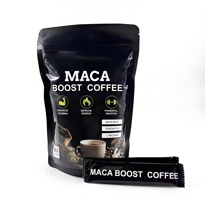 Maca Instant Coffee Factory - Black Maca Booster Male Energy Powder