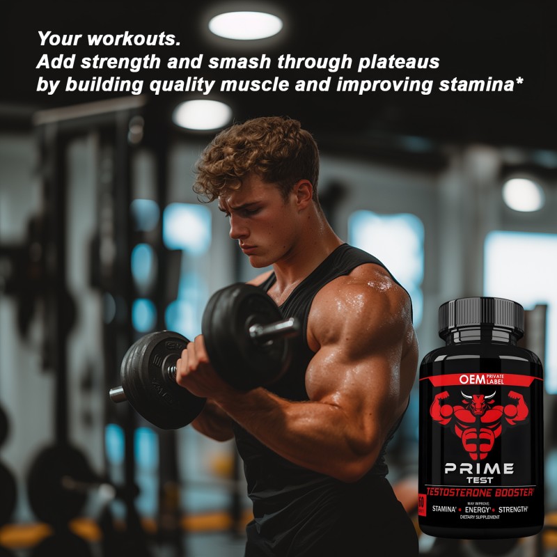 Weight Gain Capsules Manufacturer - Men's Strength Booster Muscle Building