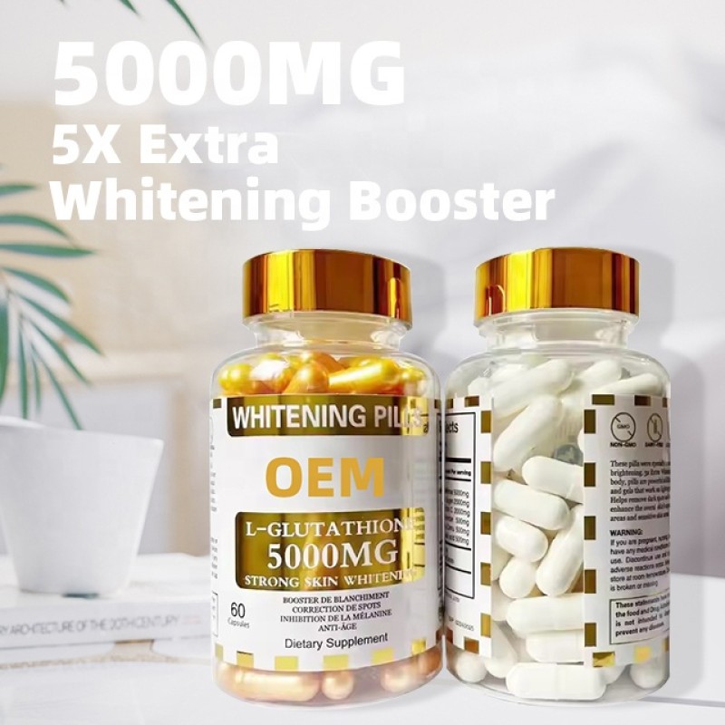 Skin Whitening Capsules Supplier - OEM Collagen Glutathione Vitamin C