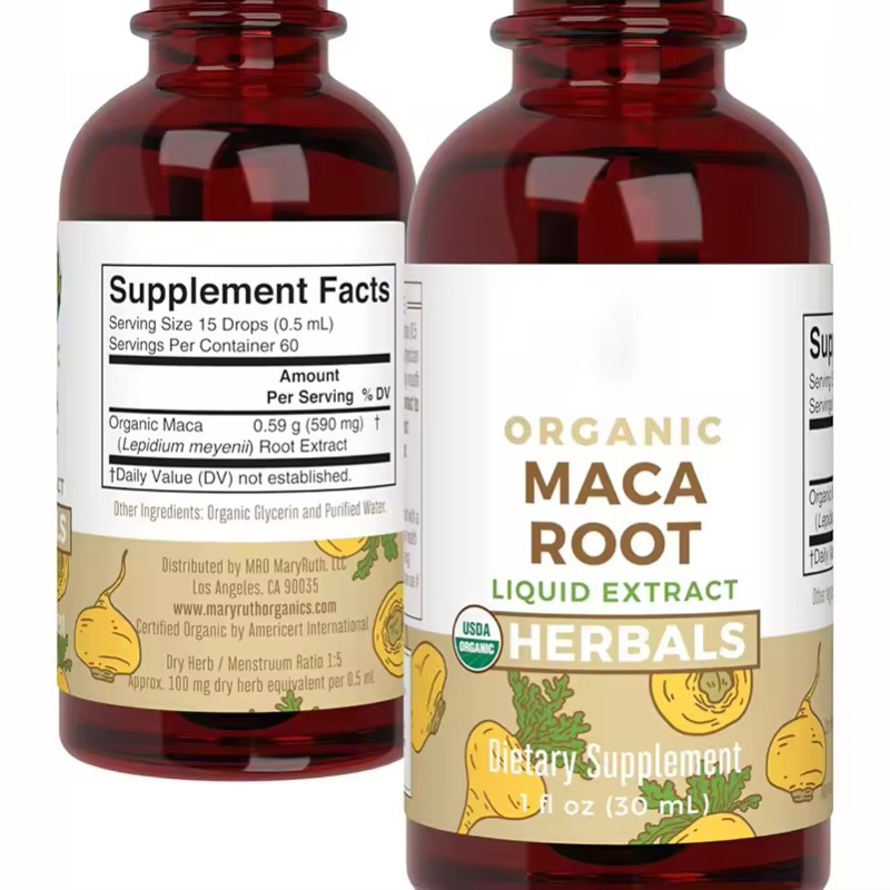 Maca Drops Manufacturer - Private Label Organic Vegan Butt Hips Stamina