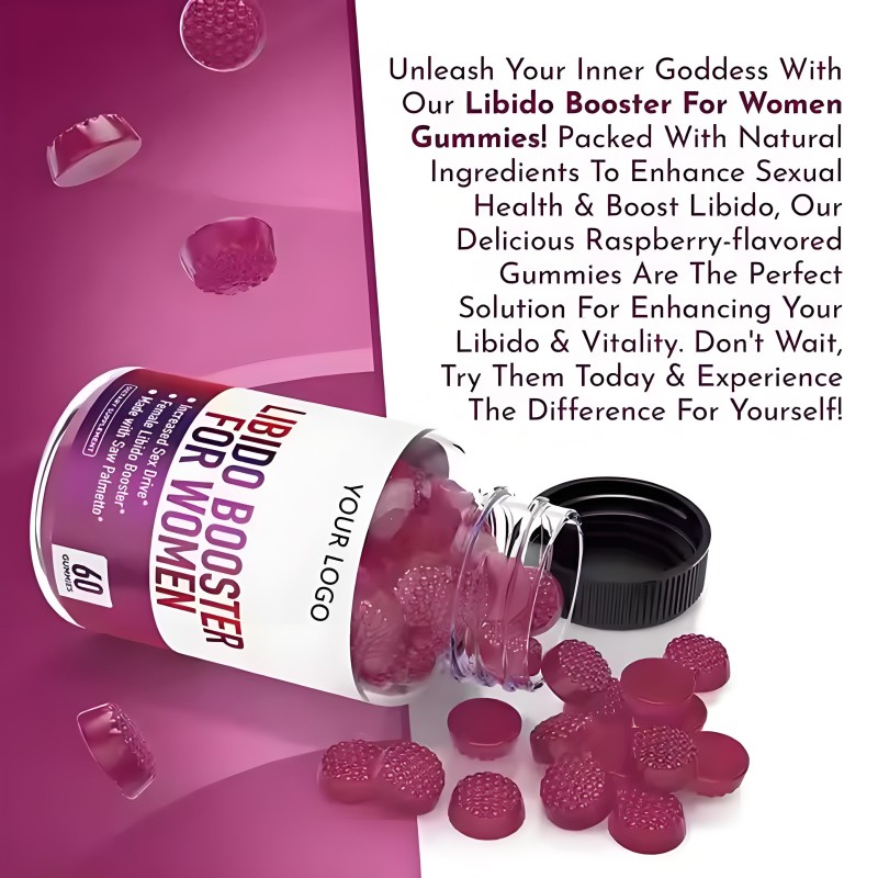Female Libido Gummy Factory - Horny Goat Weed Energy Boosting Candy