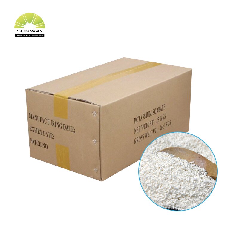 Potassium Sorbate Manufacturer - Granular Powder E202 Cosmetic Food Grade