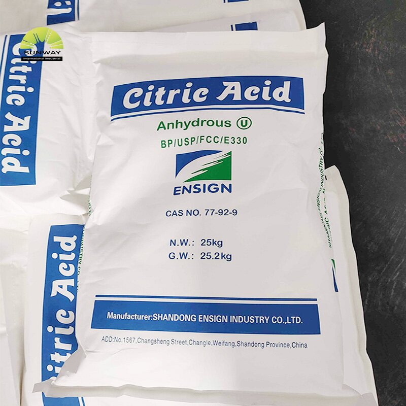 Citric Acid Powder Supplier - CAS 77-92-9 Industrial Grade Hot Sale