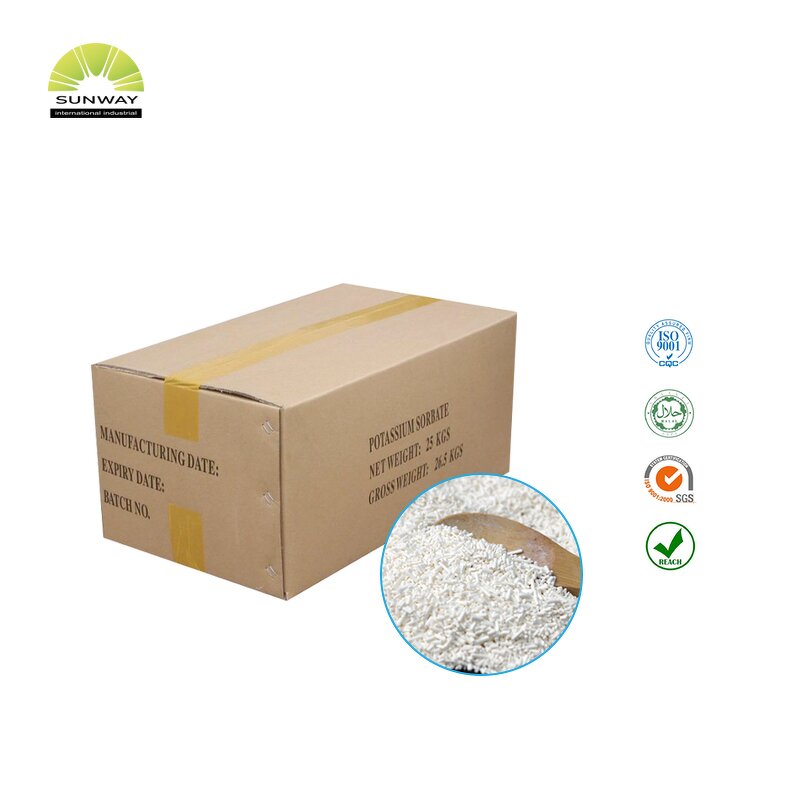 Potassium Sorbate Manufacturer - Granular Powder E202 Cosmetic Food Grade