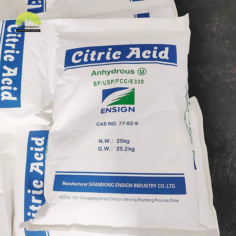 Citric Acid Powder Supplier - CAS 77-92-9 Industrial Grade Hot Sale