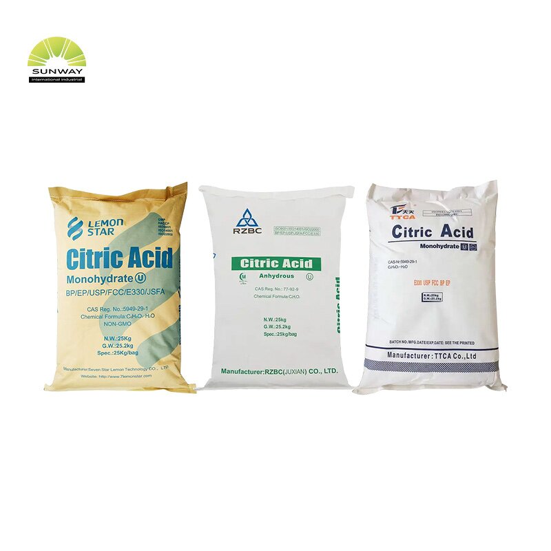 Citric Acid Powder Supplier - CAS 77-92-9 Industrial Grade Hot Sale