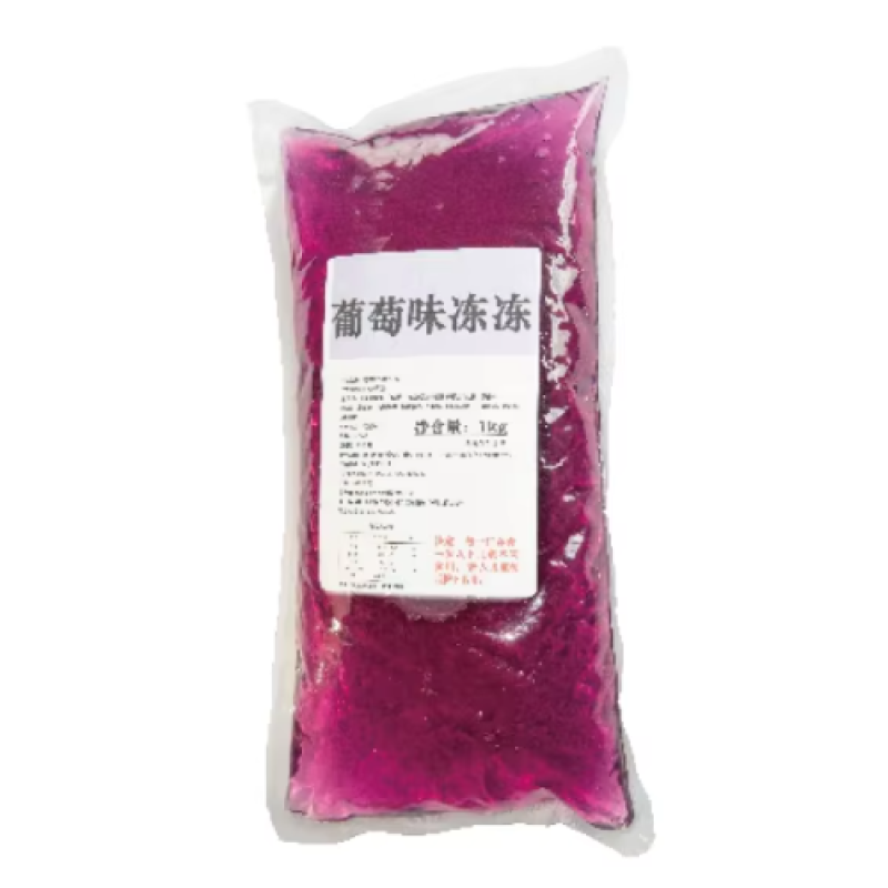 Premium Tea Jelly for Bubble Tea Bag Packaging Bubble Tea Ingredients