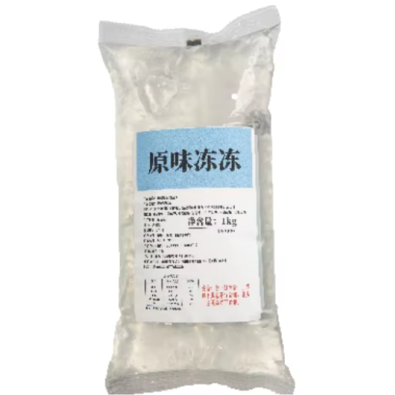 Premium Tea Jelly for Bubble Tea Bag Packaging Bubble Tea Ingredients