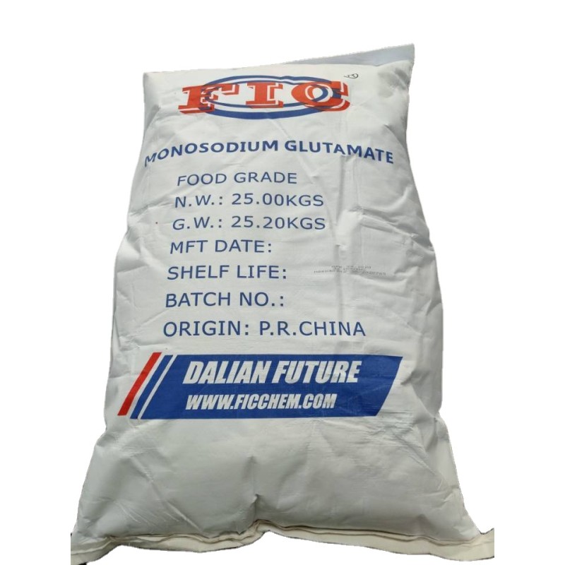 Bulk Msg Monosodium Glutamate Food Grade 20 30 40 50 60 80 120mesh 25KG Bag Fufeng Meihua Linghua Monosodium Glutamate