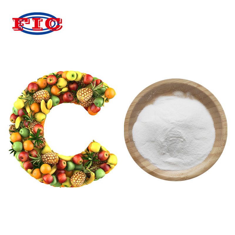 Ascorbic Acid Vitamin C 40-80 Mesh Powder 99% CAS 50-81-7 E300 Luwei Brand Food Grade VC 25kg Bag Bulk Price Ascorbic Acid
