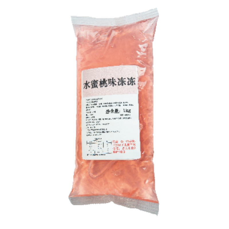 Premium Tea Jelly for Bubble Tea Bag Packaging Bubble Tea Ingredients