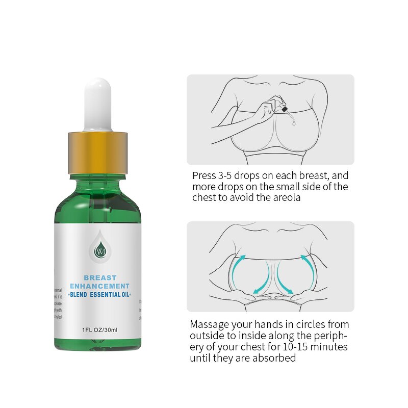 Breast Enhancement Oil Factory - 100% Pure 30ml Chest Firming Bigger