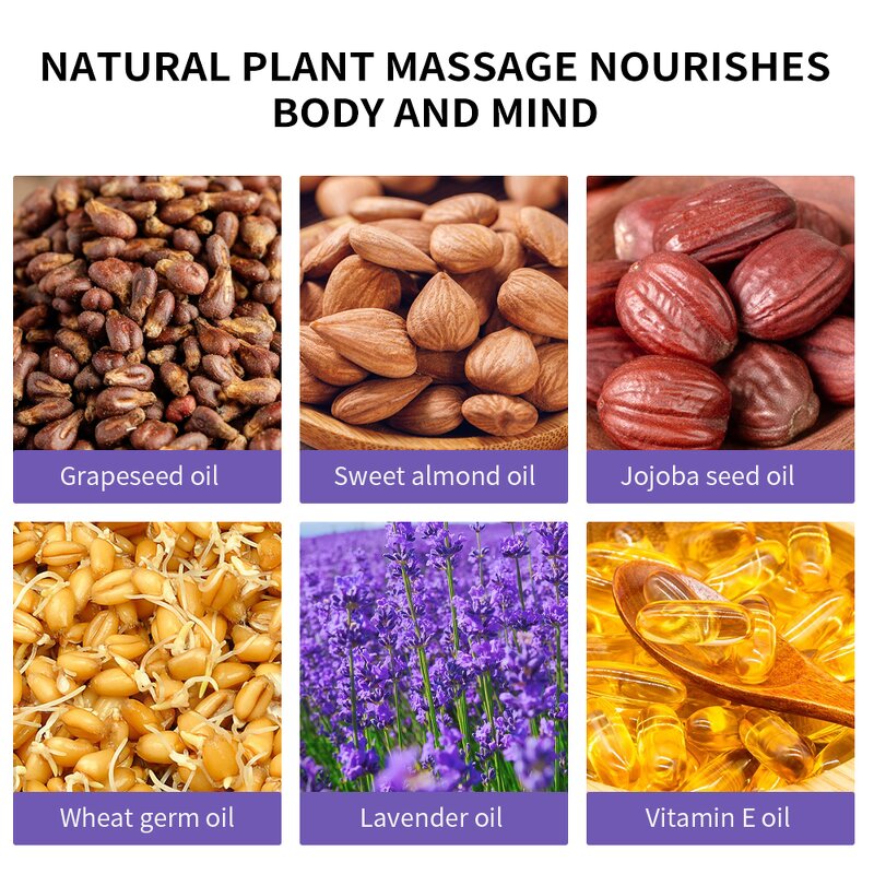 Lavender Massage Oil Manufacturer - Private Label Natural Organic Pain Relief