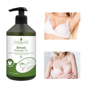 Breast Massage Oil Manufacturer - OEM Private Label 100% Natural Enhancement