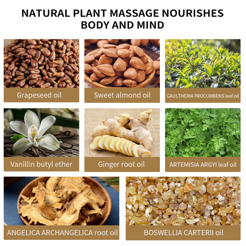 Herbal Massage Oil Manufacturer - OEM Private Label Shoulder Neck Pain