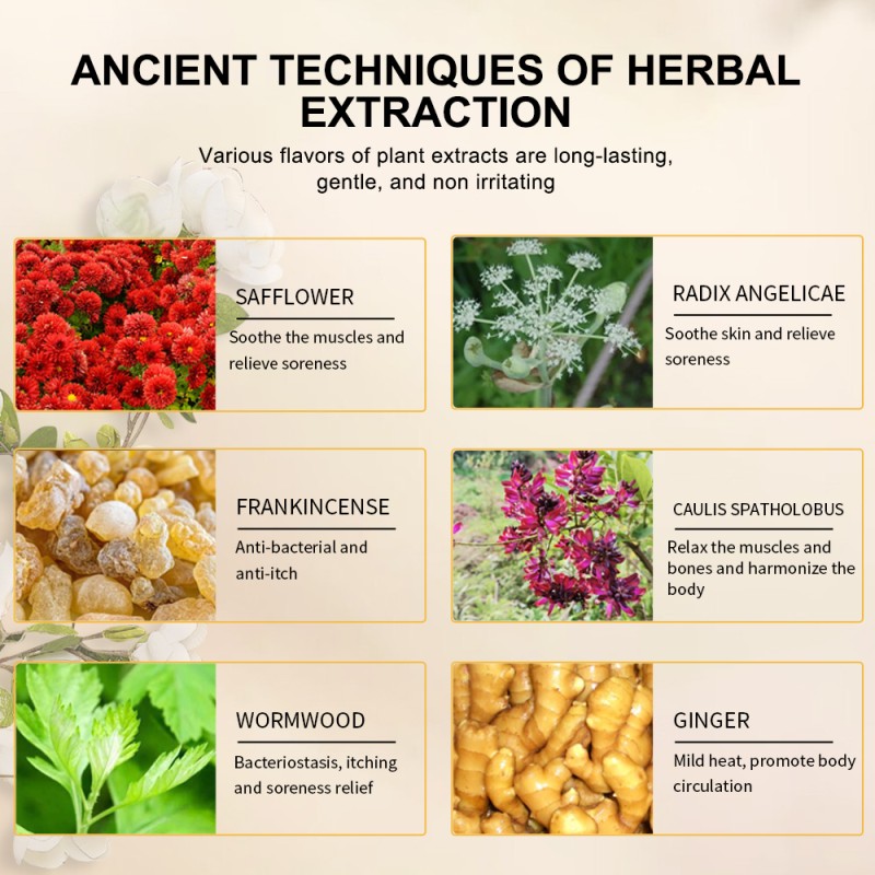 Chinese Herb Oil Factory - Organic Body Massage Relaxation Muscles Bones