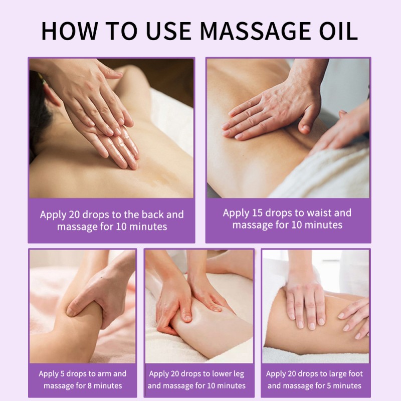 Lavender Massage Oil Factory - High Quality 100% Natural Aromatherapy