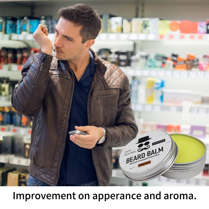 Beard Balm Manufacturer - New Development Natural OEM Men's Growth