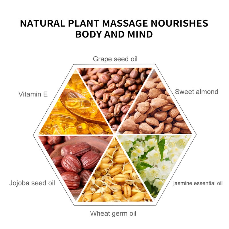 Jasmine Massage Oil Manufacturer - OEM Custom Organic Muscle Pain Relief