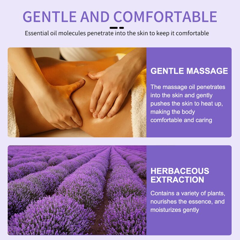 Lavender Massage Oil Manufacturer - Private Label Natural Organic Pain Relief