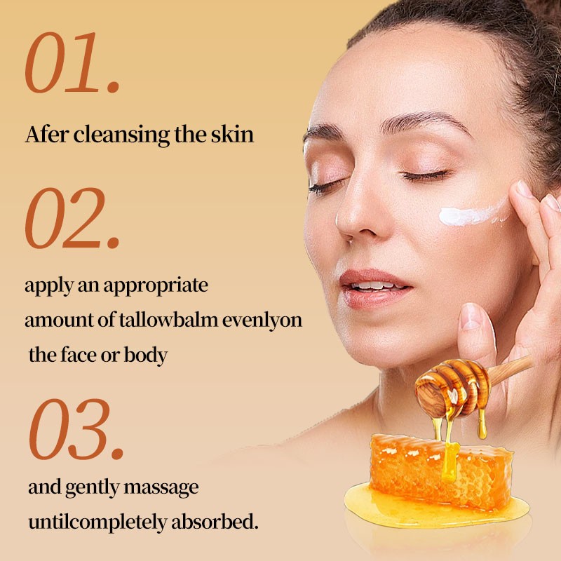 Tallow Honey Balm Supplier - OEM Organic Grass-fed Moisturizer Repair