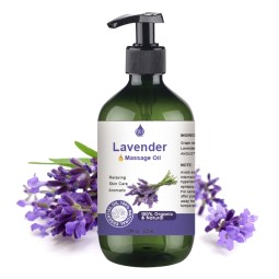 Lavender Massage Oil Factory - Best Seller Natural Scented Sleep Relaxation