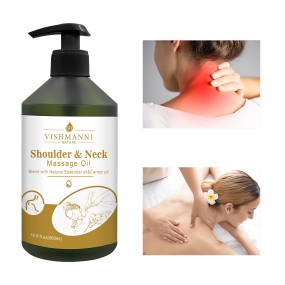 Herbal Massage Oil Manufacturer - OEM Private Label Shoulder Neck Pain