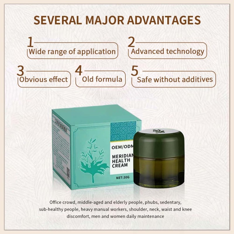 Meridian Health Care Cream Supplier - Organic Chinese Herbal Body Massage