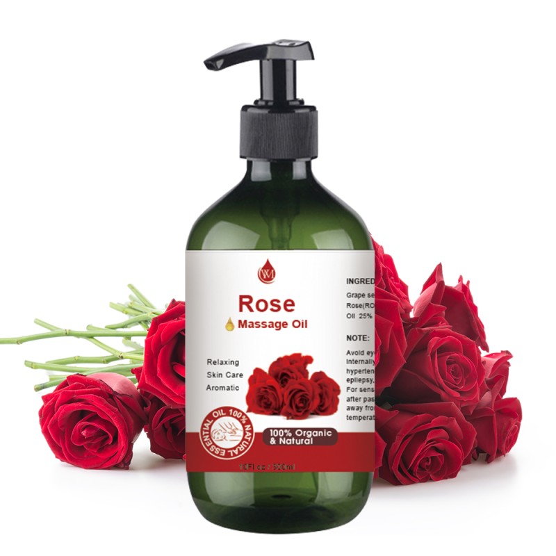 Rose Oil Manufacturer - OEM Wholesale for Skin Glow Care Massage