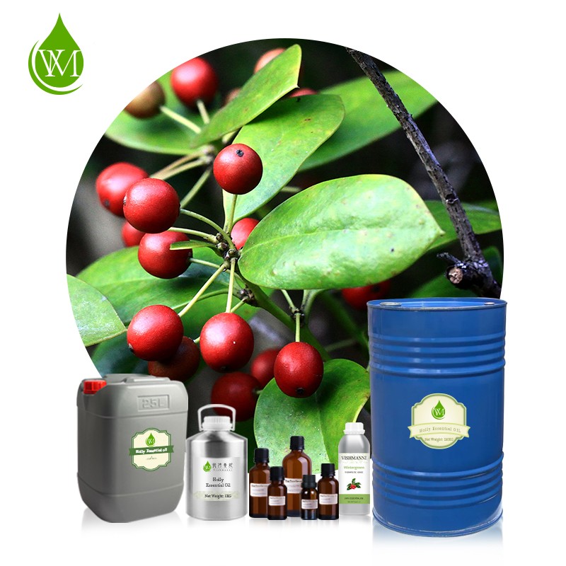 Holly Essential Oil Supplier - Wholesale Price Organic Natural Bulk