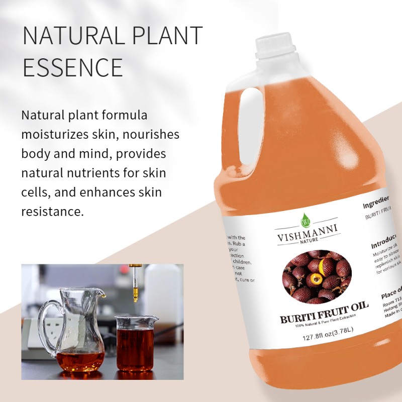 Buriti Oil Supplier - OEM/Private Label 100% Pure Organic New