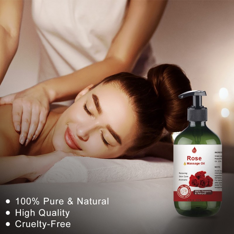 Rose Oil Manufacturer - OEM Wholesale for Skin Glow Care Massage