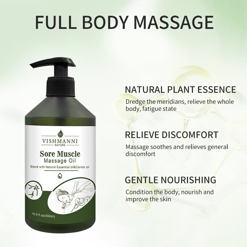 Body Massage Oil Supplier - Factory Wholesale Pure Natural Organic Relaxing