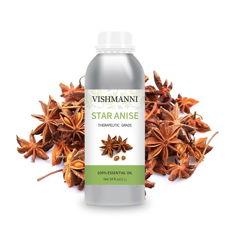 Star Anise Essential Oil Factory - High Quality 100% Pure Cosmetics Massage