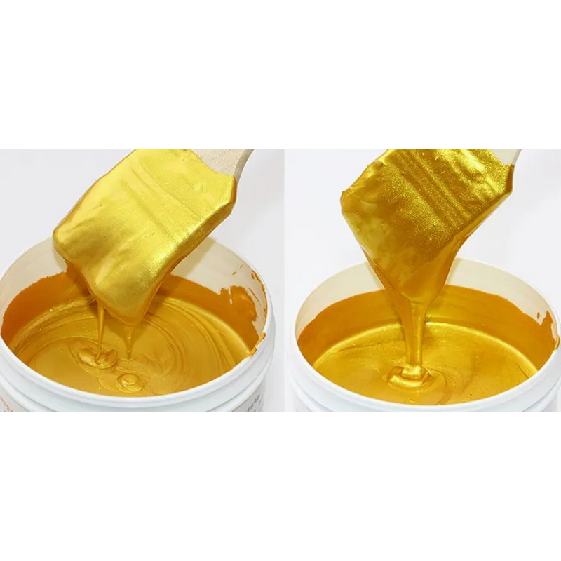 Golden Mica Powder Factory - Synthetic Pearl Pigment