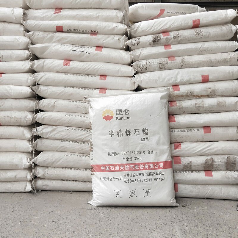 Paraffin Wax Factory - Semi Refined Fully Refined 58#60#