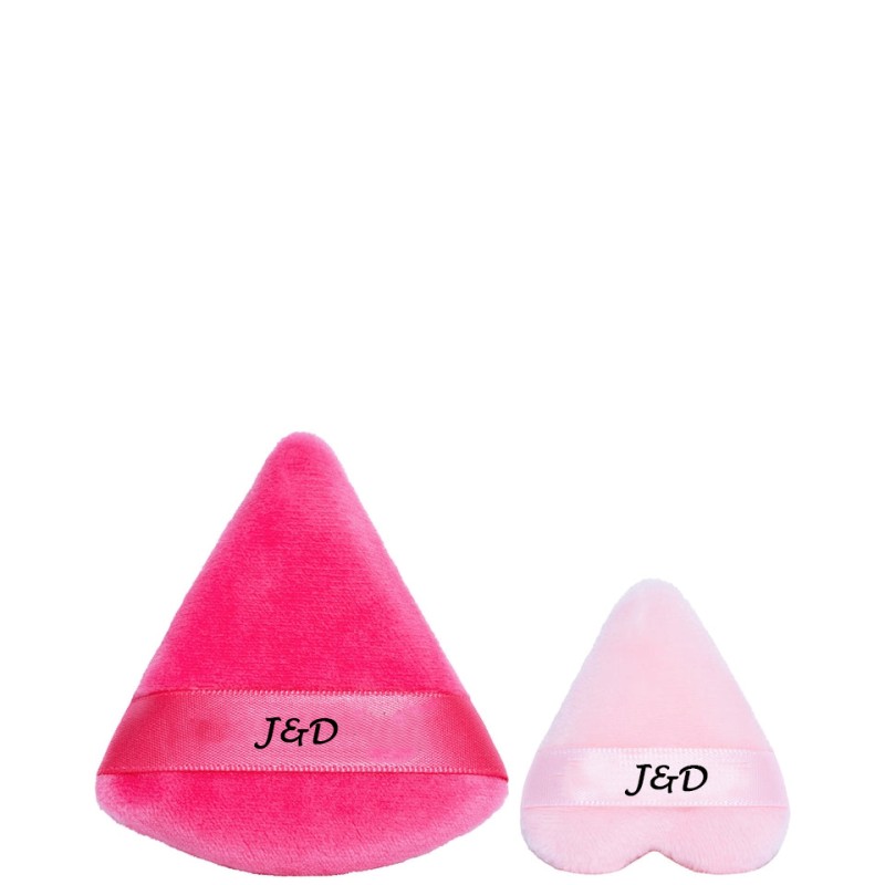 Hot Sale Customized Private Logo Beauty Tools Facial Cosmetic Loose Pink Makeup Velour Puff Cotton Pad Sponge All in One!