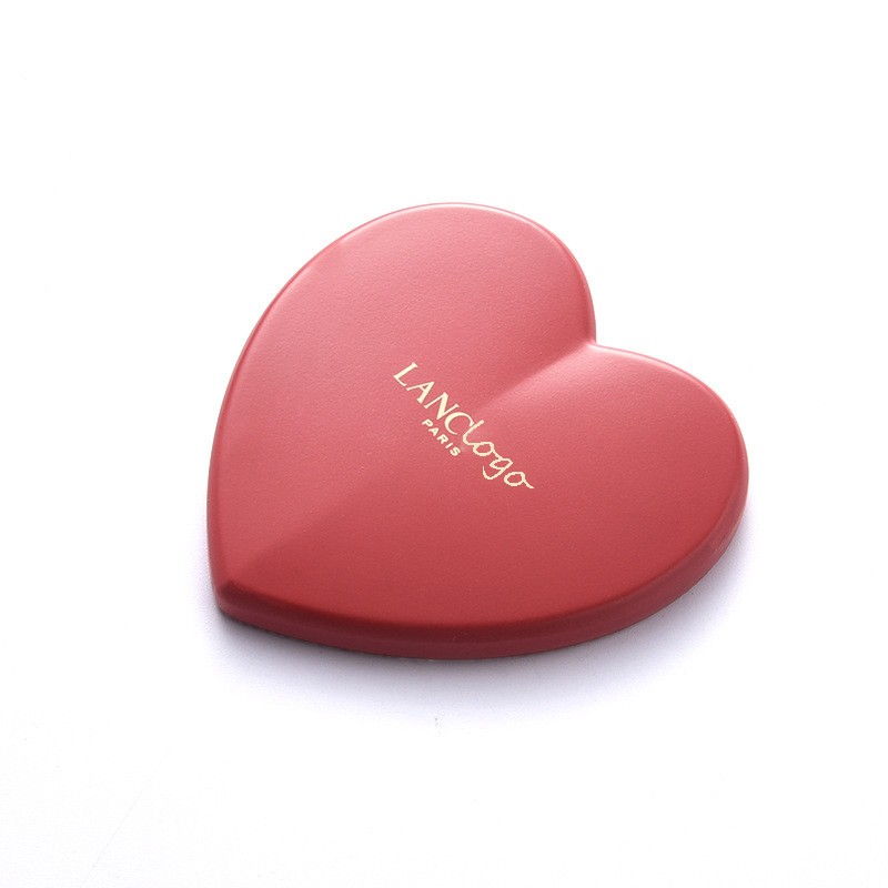 Valentine's Day Elegant Heart Shape Compact Pocket Makeup Mirror for Girls