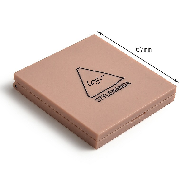 Hot Sale Portable Mini Compact Pocket Makeup Mirror Custom Logo Folding Double Sided Feature Personalized Travel Logo Both Sides