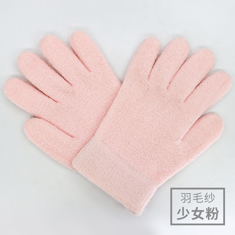 Wholesale Women's Silicone Gel Gloves Spa Aloe Vera Gel Gloves for Dry Hands Moisturizing Gloves