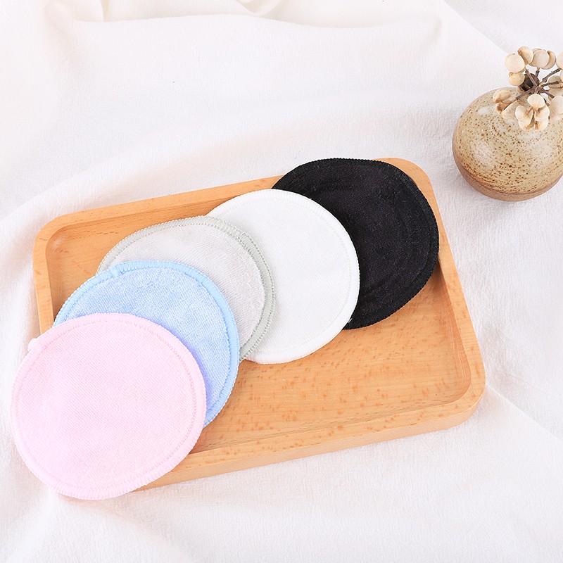 Colorful Organic Cotton Pads Reusable and Eco-Friendly for Facial Make-Up Remover Face Care