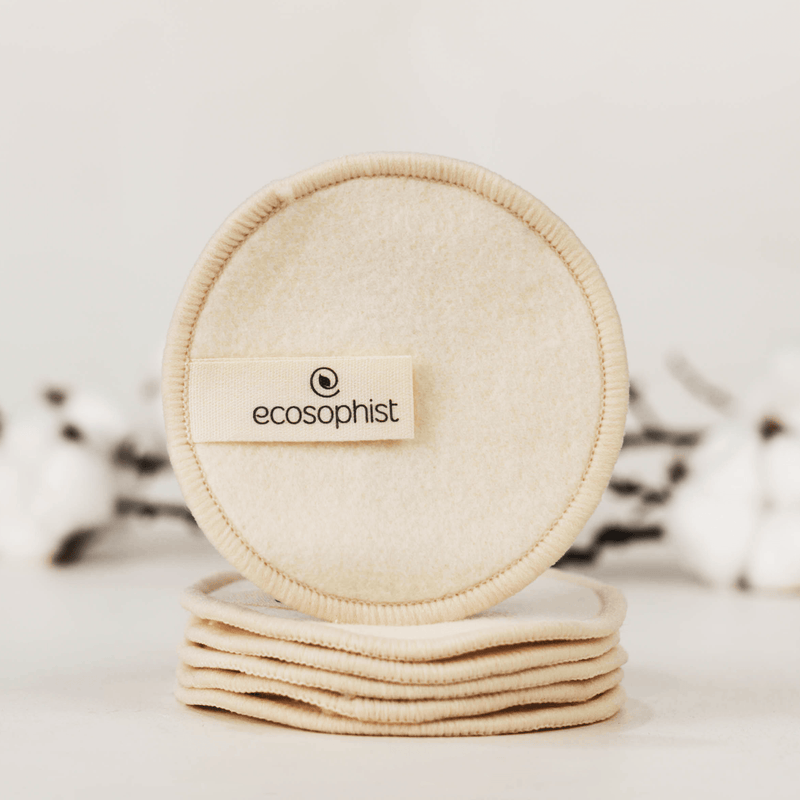 High Quality Premium Eco-friendly Natural Bamboo Cotton Make-Up Remover Pads Premium Nature Reusable Face Pads