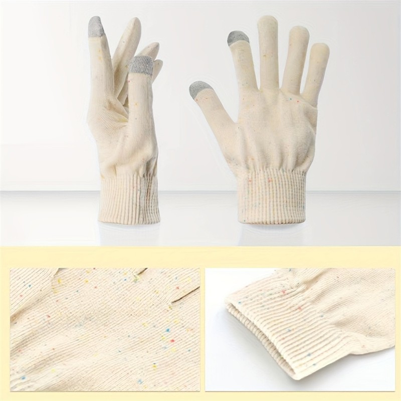 Hot Selling Anti-Crack Hand Spa Gloves Touch Screen Aloe Vera Lotion Moisture Gel for Dry Cracked Hands