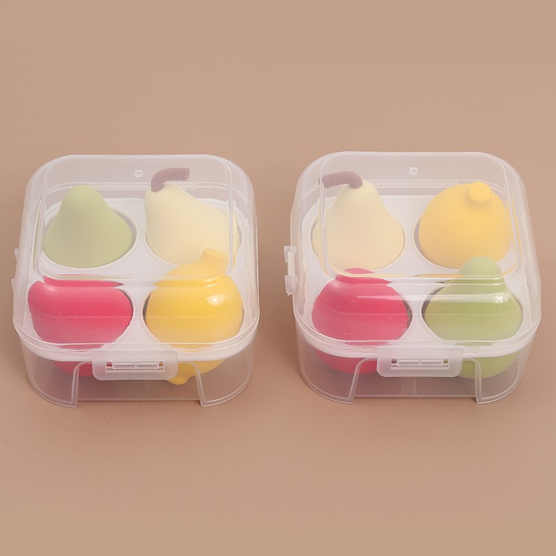 Fruit Beauty Cosmetics Blender Face Sponge Makeup Custom Cosmetic Makeup Wedges Sponge No Latex with Low MOQ
