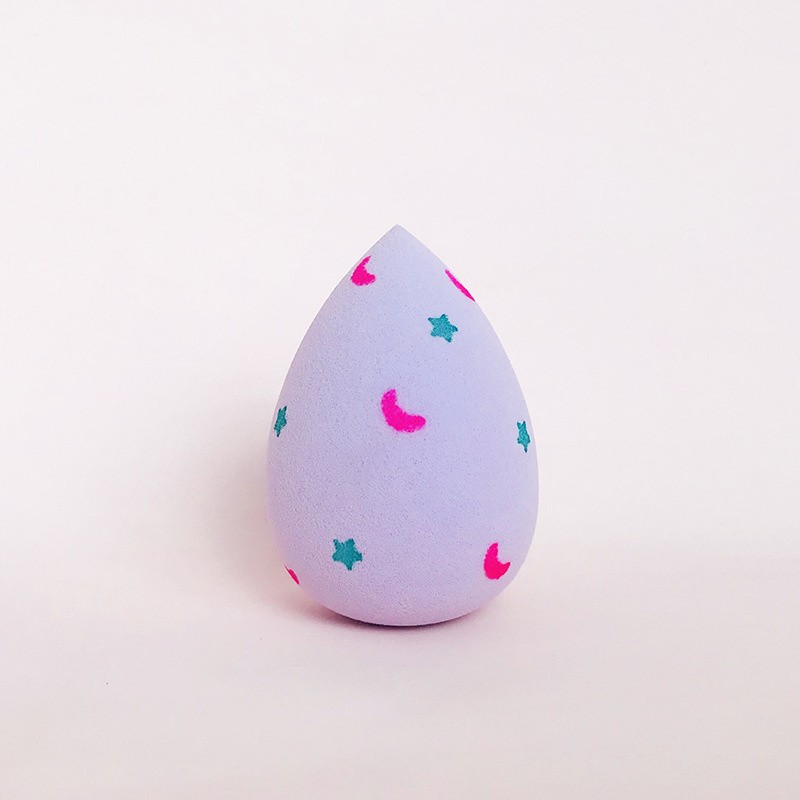 Wholesale Custom Print Latex Free Makeup Sponge Smooth Beauty Egg Foundation Blender Makeup Sponge
