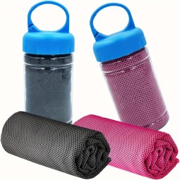 Quick Dry Instant Cool Microfiber Cooling Gym Towels with logo Custom Sport Towels for Neck and Face for Gym Sweat Towels