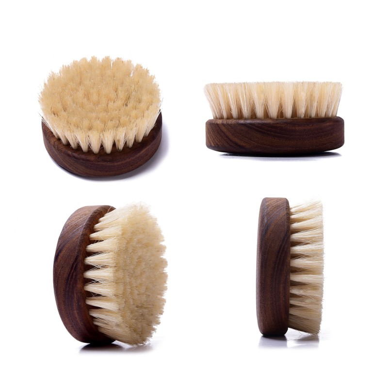 Manufacture High Quality Exfoliating Exfoliating Bath Brush Boar Hair Bath Brush Bamboo Bath Brush