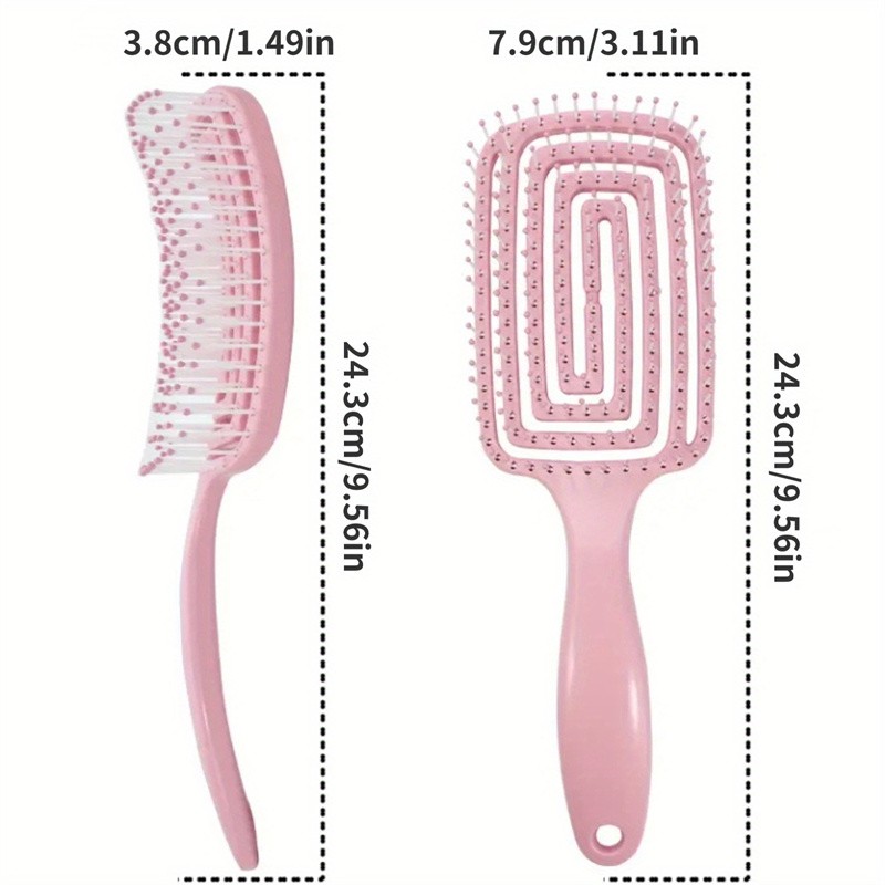 Customize Logo Beauty Hair Eyebrow Brush Hairline Comb Brush Broken Hair Salon Tools Set